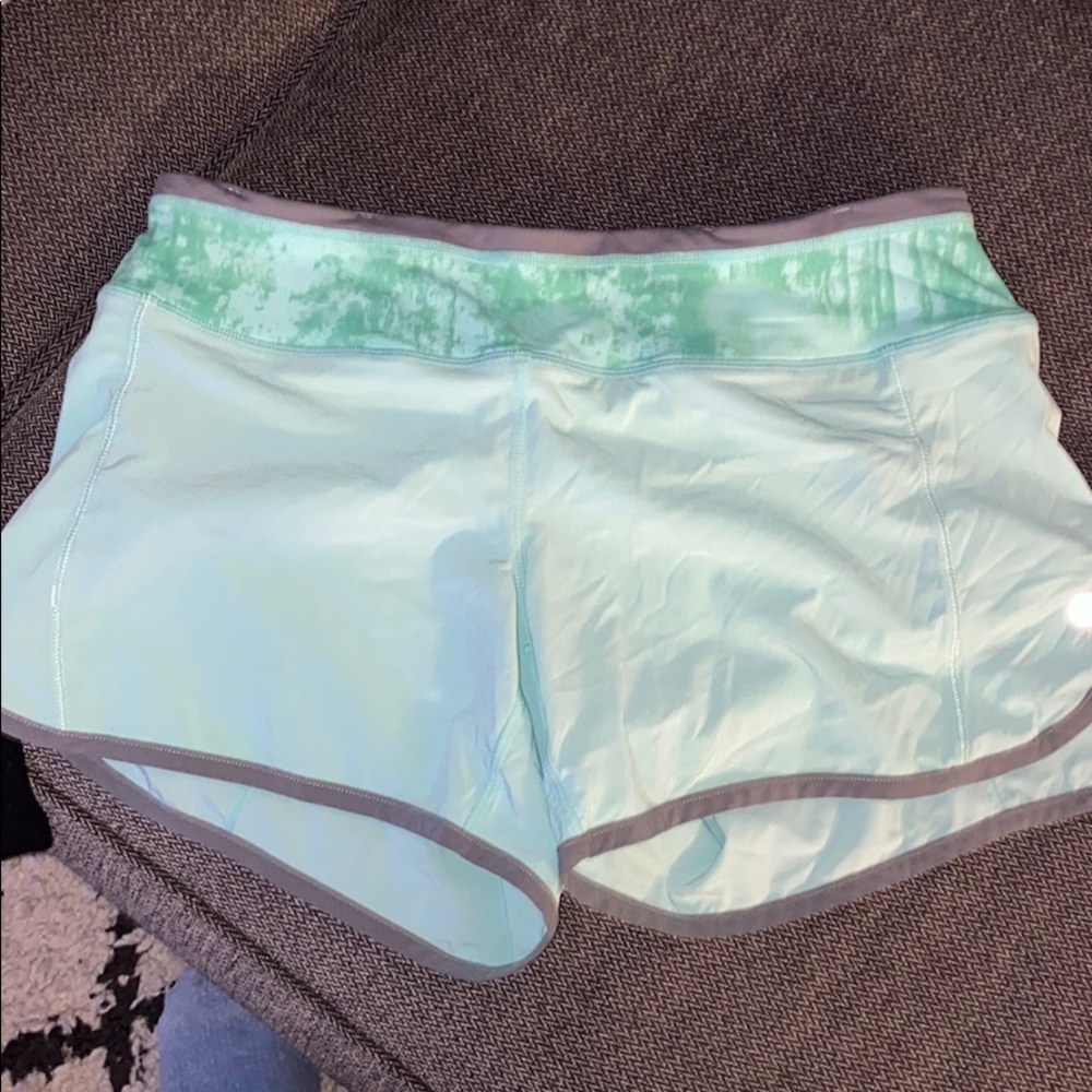 Lulu Lemon blue shorts